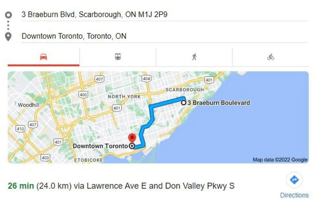 Lovely 2 Bedroom Basement Apartment In Toronto
